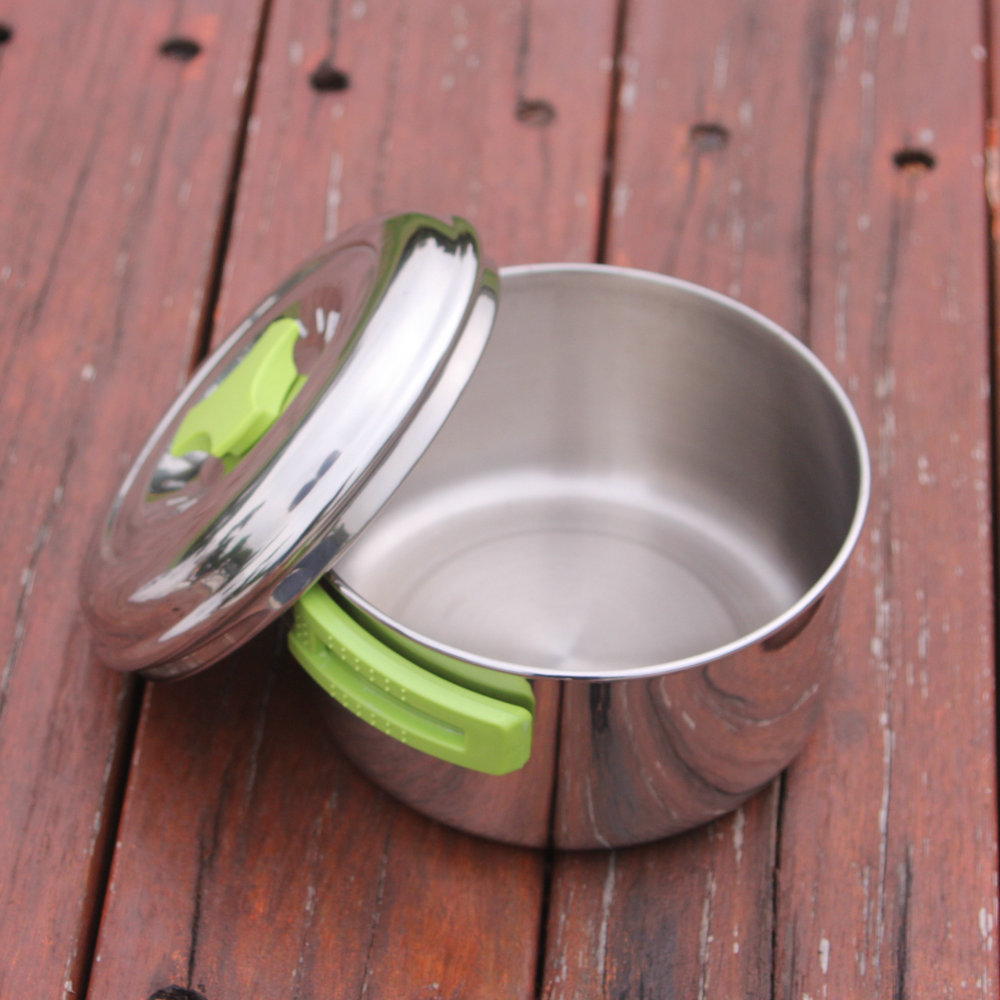 Pote de acampamento leve aço i - Camping Lightweight Cooking Pot avaliação e preço
