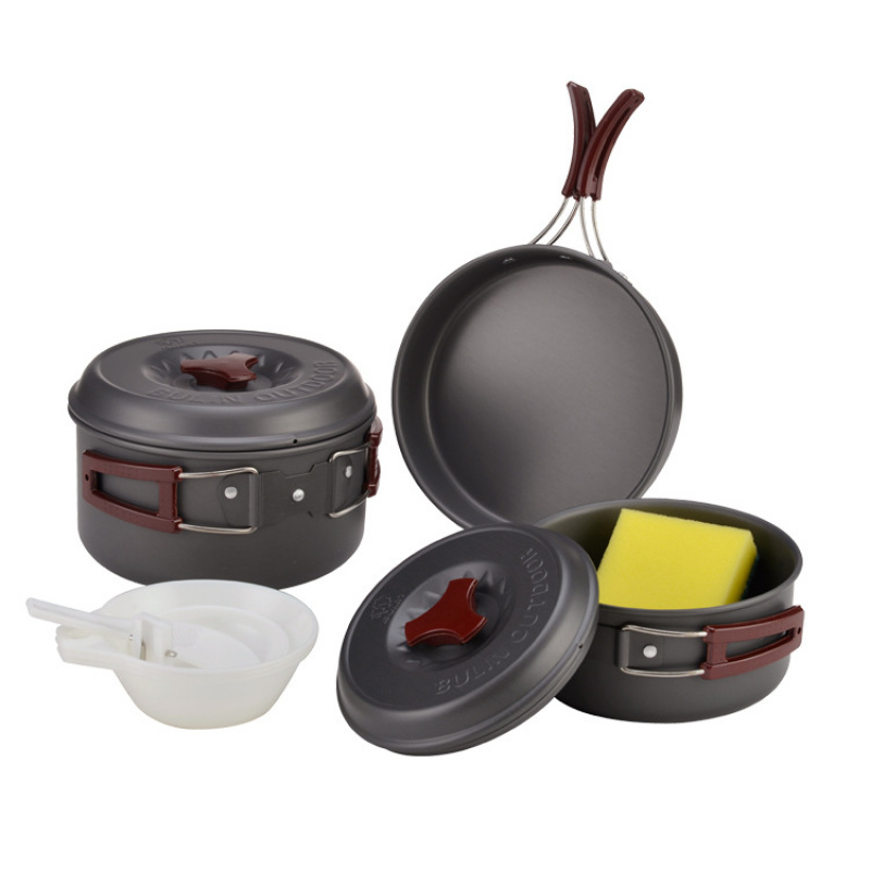 Conjunto de Utensílios de Cozi - Camping Cooking Set Compact avaliação e preço