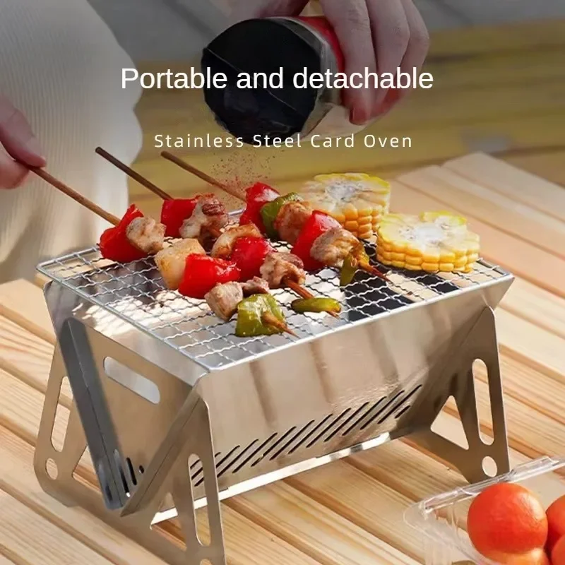 Churrasqueira Portátil Dobráve - Camping Cooking Windshield avaliação e preço